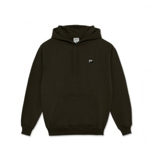 Last Resort AB Heel Tab Hoodie Herr Bruna | Sverige-4281367