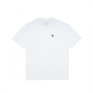 Last Resort AB Small Atlas T-shirt Herr Vita | Sverige-6821094