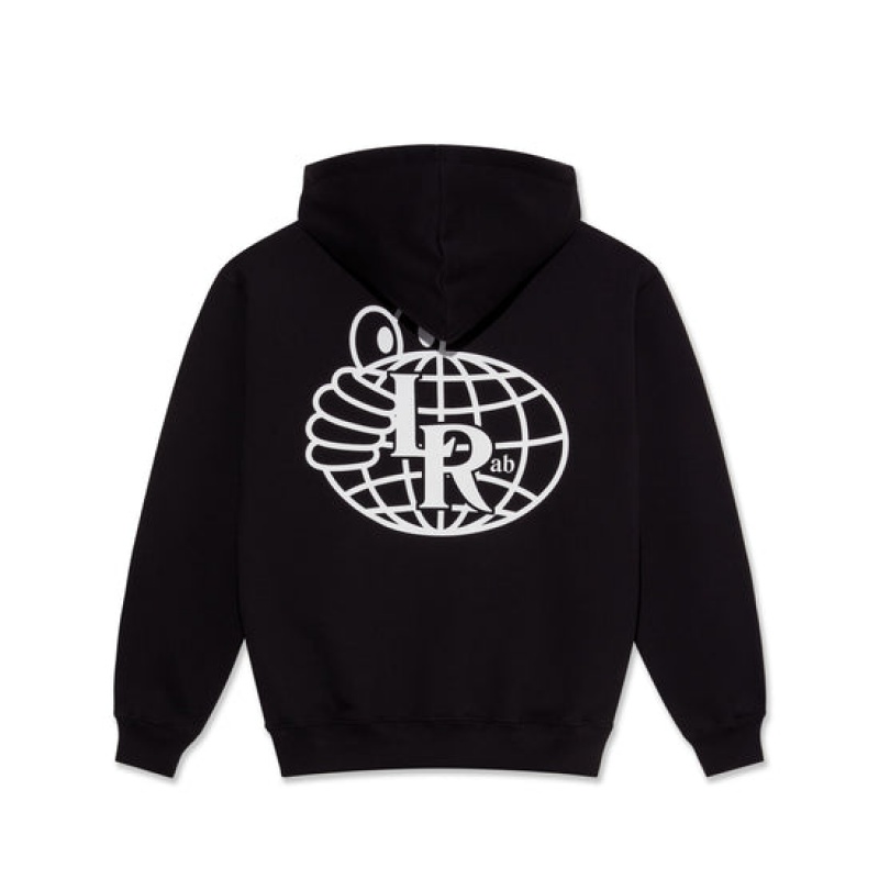 Last Resort AB Atlas Monogram Hoodie Herr Svarta | Sverige-0465312