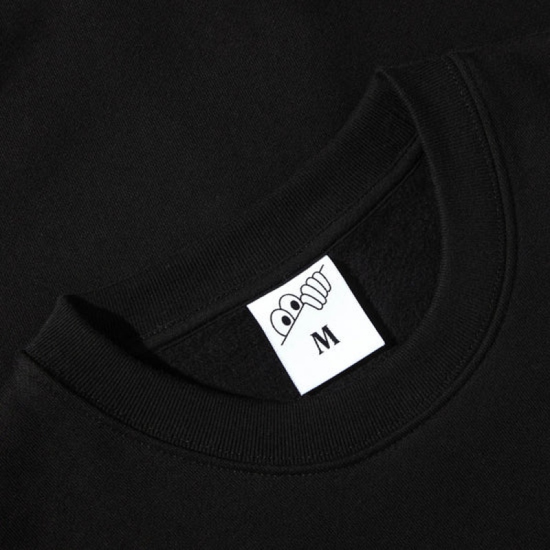 Last Resort AB Atlas Monogram Hoodie Herr Svarta | Sverige-9715846