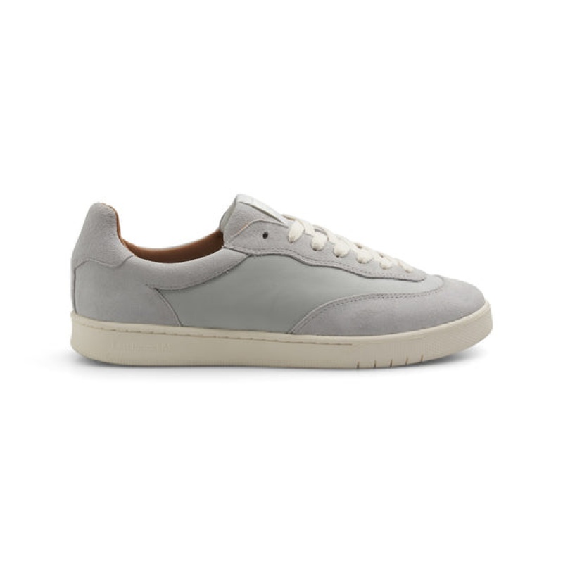 Last Resort AB CM001 Lo Mocka/Läder Sneakers Herr Grå Vita | Sverige-7589304
