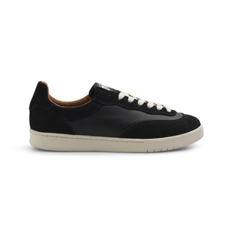 Last Resort AB CM001 Lo Mocka/Läder Sneakers Herr Svarta Vita | Sverige-5768320
