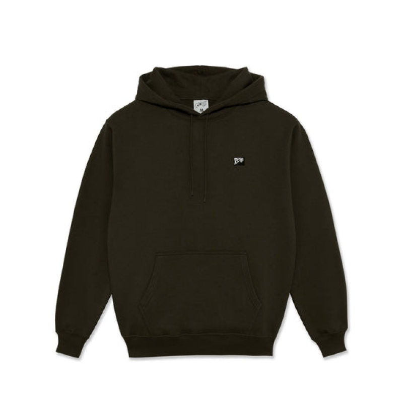 Last Resort AB Heel Tab Hoodie Herr Bruna | Sverige-4281367