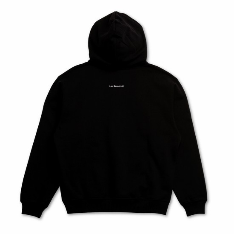 Last Resort AB Heel Tab Hoodie Herr Svarta | Sverige-8710294