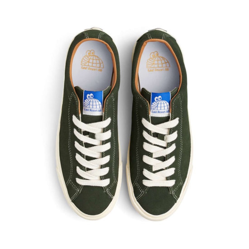 Last Resort AB VM003 Lo Mocka Skateskor Herr Olivgröna Vita | Sverige-7284530