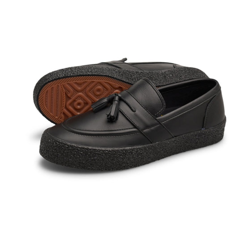 Last Resort AB VM005 Läder Skateskor Herr Svarta Svarta | Sverige-7ddd0a